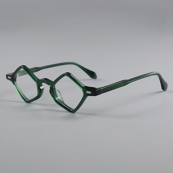 Conlin Vintage Polygon Acetate Glasses Frame