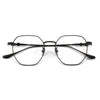 Titanium Geometric Glasses Frame 122205