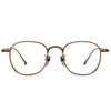 Retro Titanium Square Glasses Frame ST M3090