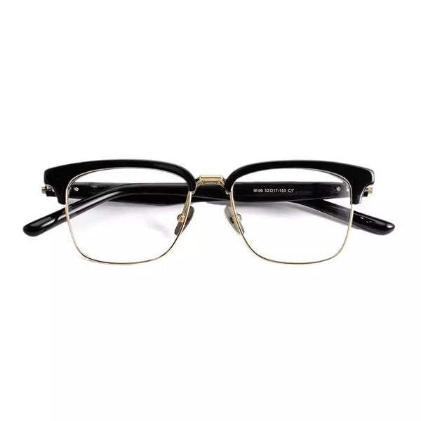 Malon Acetate Glasses Frame With Flip-up Clips
