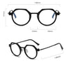 Titanium Geometric Glasses Frame SC8190