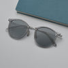 Titanium Round Glasses Frame 9396