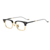 Retro Titanium Square Glasses Frame 0349