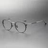 Titanium Oval Glasses Frame M3112