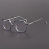 Titanium Aviator Square Glasses Frames 7406000