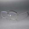 Retro Titanium Square Glasses Frame 5508