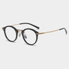 Rhodus Retro Round Ultra-light Titanium Glasses Frame
