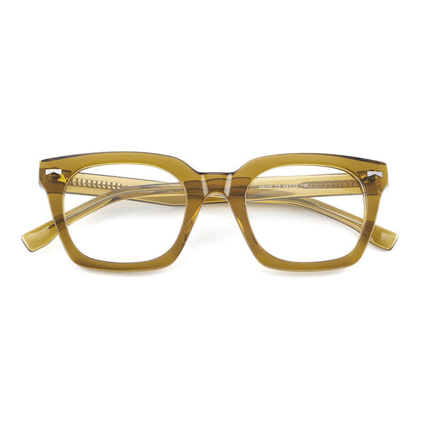 Devon Classic Square Acetate Eyeglasses Frame