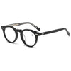 Briceno Acetate Retro Oval Glasses Frame