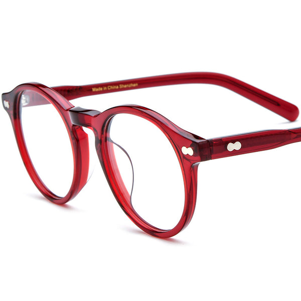 Acetate Round Glasses Frames 19401