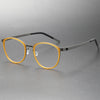 Titanium Vintage Oval Eyeglasses Frames 9737