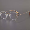 Titanium Geometric Glasses Frame ZY008