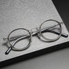 Titanium Vintage Round Eyeglasses Frames RLT5862