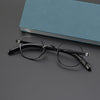 Titanium Geometric Glasses Frame KMN131