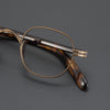 Titanium Geometric Glasses Frame KMN131