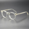 Briceno Acetate Retro Oval Glasses Frame