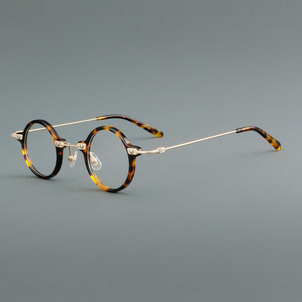 Botolf Vintage Round Acetate Glasses Frame