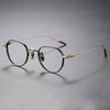 Titanium Geometric Glasses Frame 80803