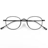 Titanium Vintage Oval Eyeglasses Frames 200132