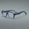 Audra Double-bridge Retro Acetate Aviator Glasses Frame