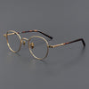 Titanium Vintage Round Eyeglasses Frames M603