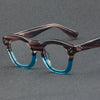 Plate glasses retro frames thick materials 1127