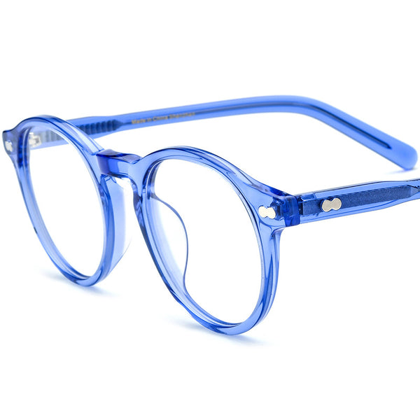 Acetate Round Glasses Frames 19401