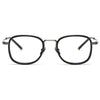 Retro Titanium Square Glasses Frame ALCOR