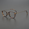 Titanium Vintage Square Eyeglasses Frames 0310