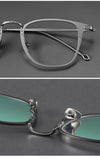 Retro Titanium Square Glasses Frame ST88009