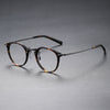 Retro Full Rim Titanium Oval Glasses Frame GMS805