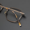 Retro Titanium Square Glasses Frame SC2205