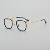 Brisby Retro Titanium Square Glasses Frame
