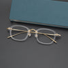 Retro Titanium Square Glasses Frame 3012