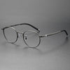 Tori Titanium Round Glasses Frame