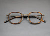 Ultra-Light Pure Titanium Retro Square Eyeglasses Frame 5863