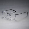 Retro Full Rim Titanium Oval Glasses Frame GMS805