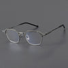 Titanium Geometric Glasses Frame ZY 04T