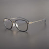 Retro Titanium Square Glasses Frame L1063