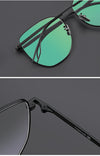 Retro Titanium Square Glasses Frame STCD013