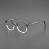 Retro Titanium Square Glasses Frame 9808