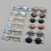 Titanium Vintage Round Eyeglasses Frames BY 9500+