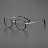 Retro Titanium Square Glasses Frame 11086