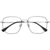 Titanium Geometric Glasses Frame ST122217