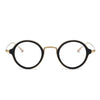 Titanium Vintage Round Eyeglasses Frames KMN1110 KMN1111