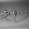 Briceno Acetate Retro Oval Glasses Frame