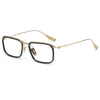 Retro Titanium Square Glasses Frame DATA423