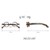 Jordi Small Round Acetate Glasses Frame