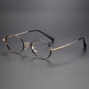 Titanium Vintage Round Eyeglasses Frames ST 5015