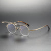 Titanium Vintage Oval Eyeglasses Frames KMN54